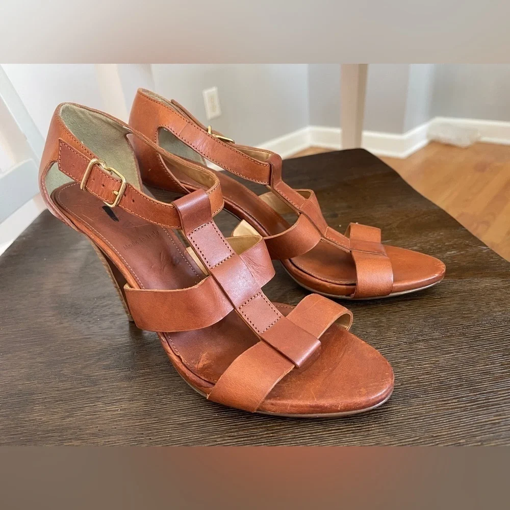 J. Crew heeled sandals